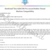 Simthread 25 hilos de bobina preenrollada blanca tamaño A_5