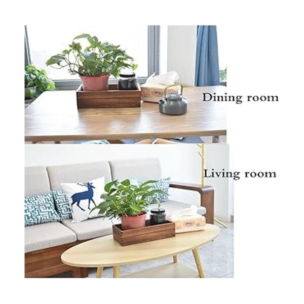 Caja rústica de decoración de baño divertida cesta de