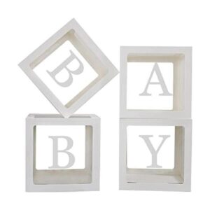 Cajas de bebé con letras para baby shower cajas de_1