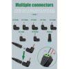 Cajjer 12 V cargador de coche DC cable de alimentación con_3