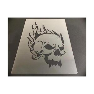 Calavera 9 reutilizable resistente plantilla_1