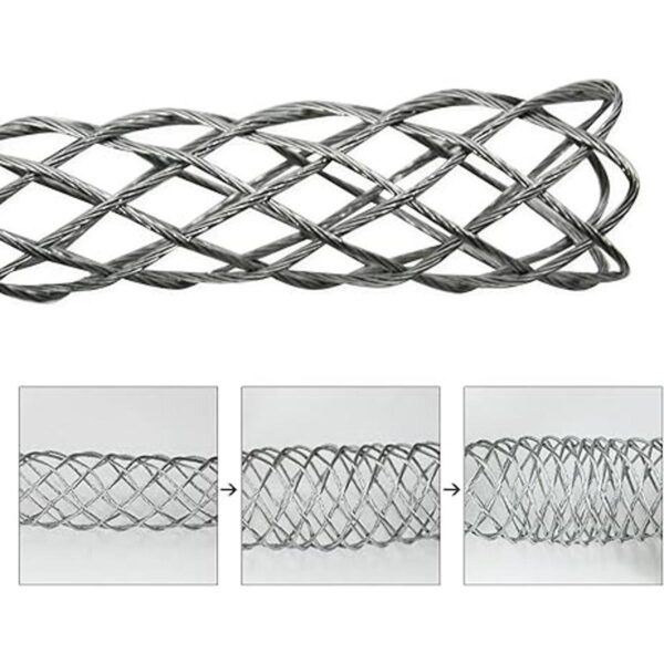 Calcetines de 9 a 0.472 in para tirar de cables de malla_6