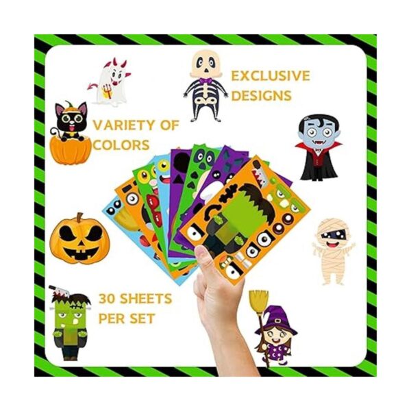 Calcomanías de Halloween para niños 32 unidades juegos