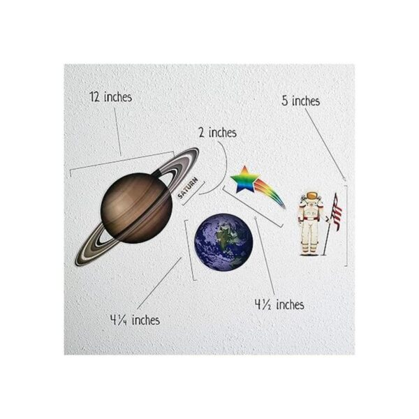 Calcomanías adhesivas de pared para sistema solar
