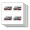 Calcomanías de camión de bomberos de 1 pulgada para_1
