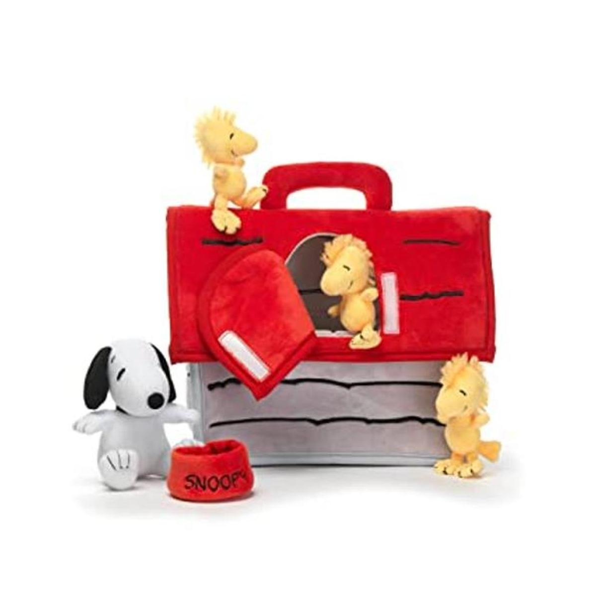 Lambs Ivy Classic Snoopy Casa de peluche interactiva