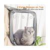 Petseek Cat Backpack Carrier Large Pet Backpack Carrier_5