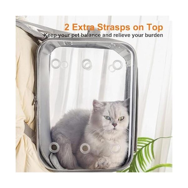 Petseek Cat Backpack Carrier Large Pet Backpack Carrier_5
