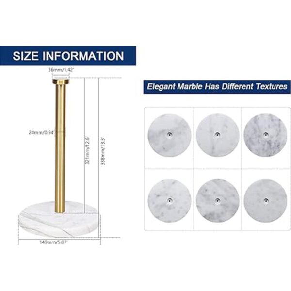 NearMoon Soporte para toallas de papel de pie soporte_3