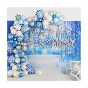 PARTYNOW Kit de 149 globos con temática de hielo y nieve_1