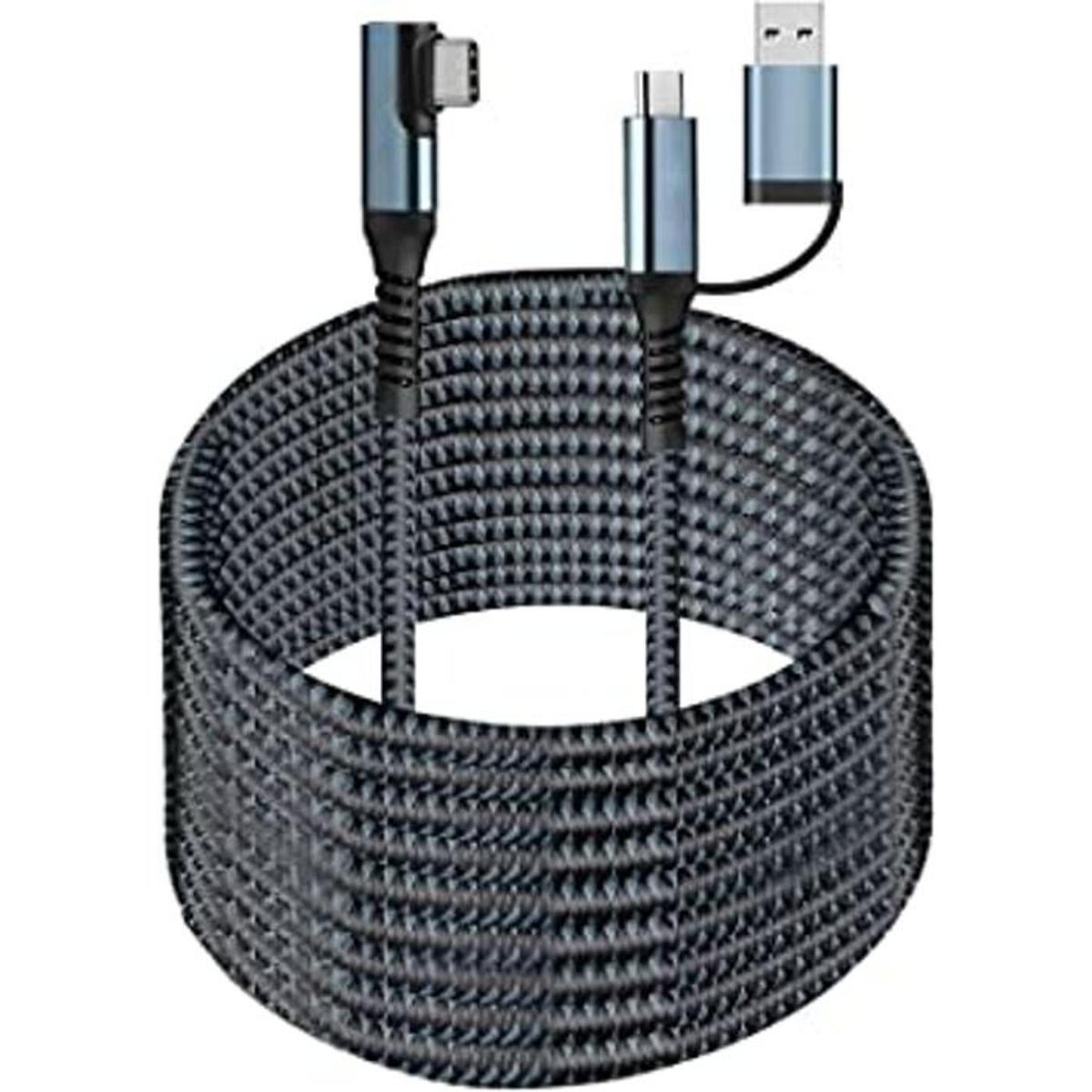 SUMPK Cable de enlace VR de 20 pies compatible con Oculus