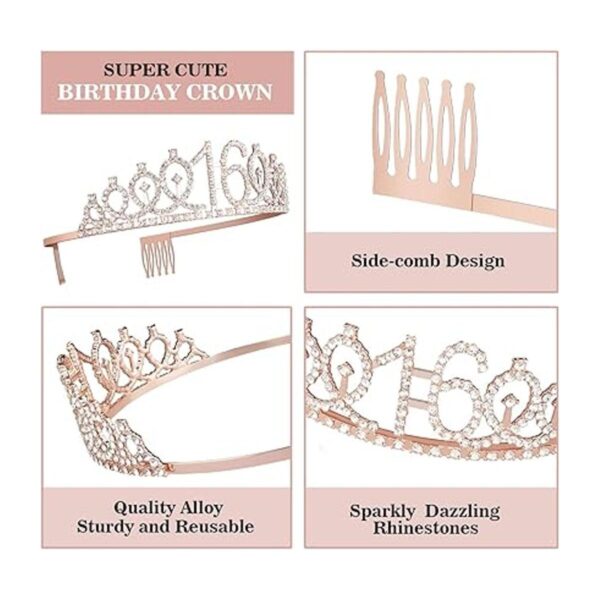 Decoraciones de cumpleaños de los Dulces 16 para niñas_4