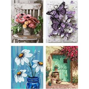 LWZAYS Pintura por números para adultos principiantes