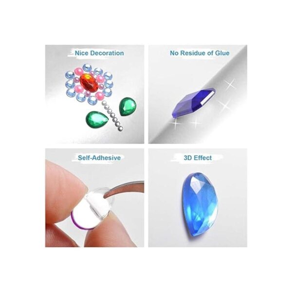 Calcomanías de diamantes de imitación autoadhesivas 1141