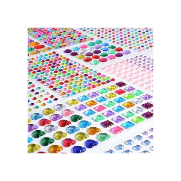 Calcomanías de diamantes de imitación autoadhesivas 1141