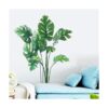 Calcomanías de pared de hojas de Monstera hojas_5