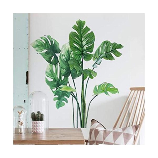 Calcomanías de pared de hojas de Monstera hojas_1