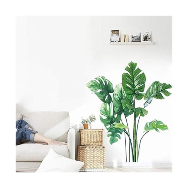 Calcomanías de pared de hojas de Monstera hojas_3