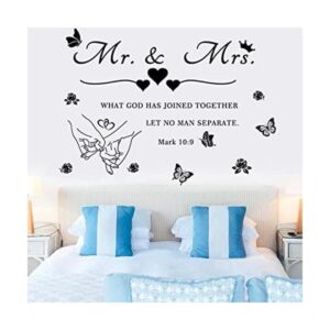 Calcomanías de pared de Mr. and Mrs. Calcomanías de pared
