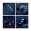 Calcomanías de pared de mariposa brillante 58 calcomanías