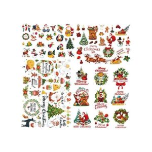 Calcomanías de transferencia para planchar de Navidad_1