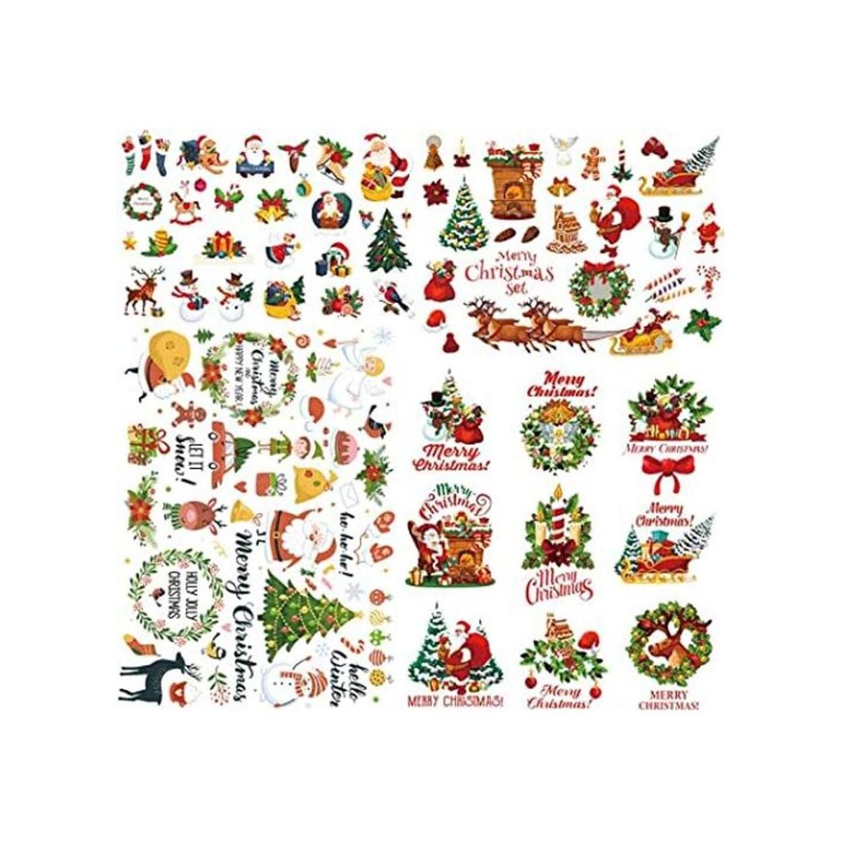 Calcomanías de transferencia para planchar de Navidad