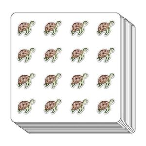 Calcomanías planificadoras de tortuga 0.5 pulgadas para_1
