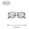 Calcomanías planificadoras de gafas 0.5 pulgadas álbumes_2