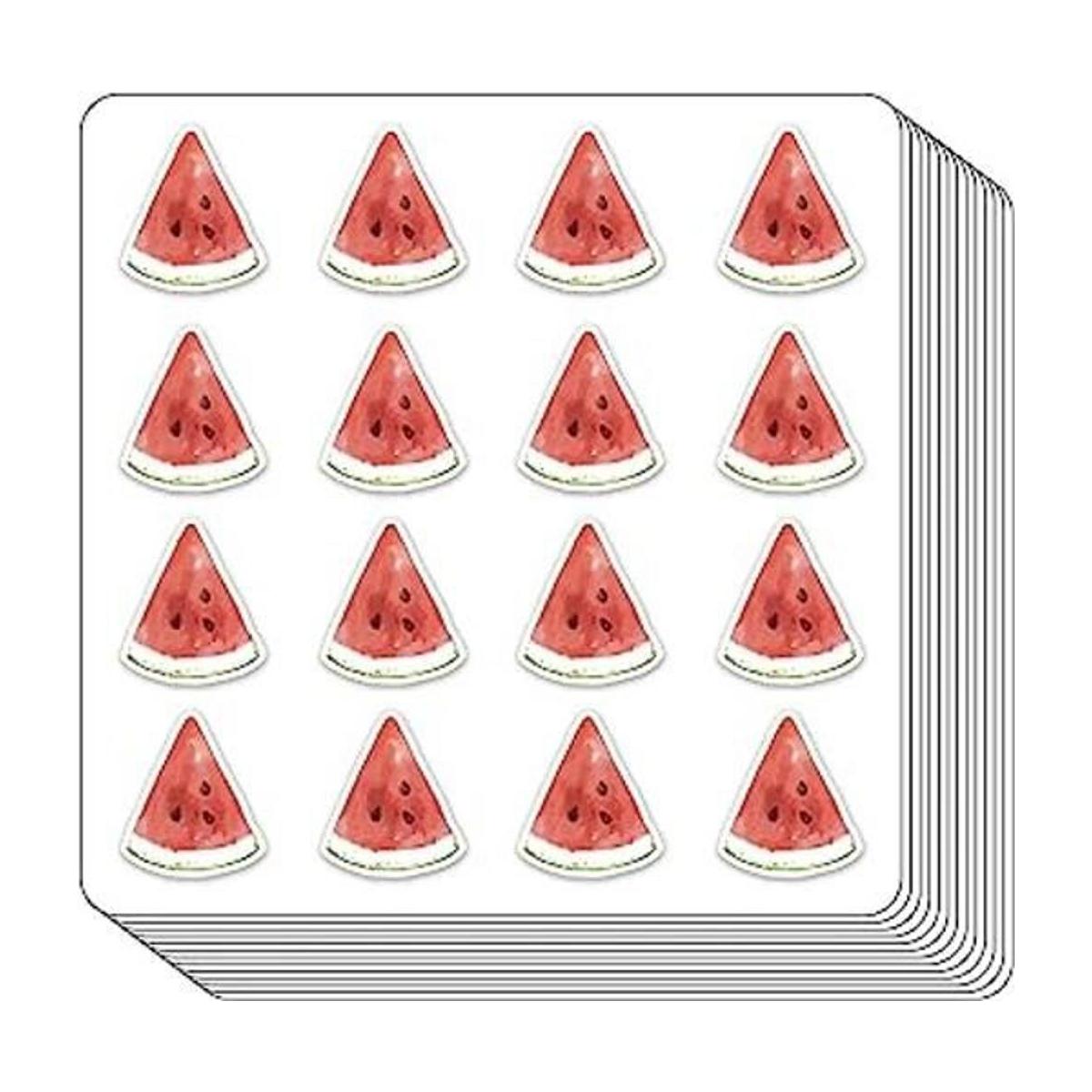 Calcomanías para planificar sandía 0.5 pulgadas álbum de