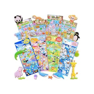 Calcomanías para niños más de 400 8 hojas diferentes_1