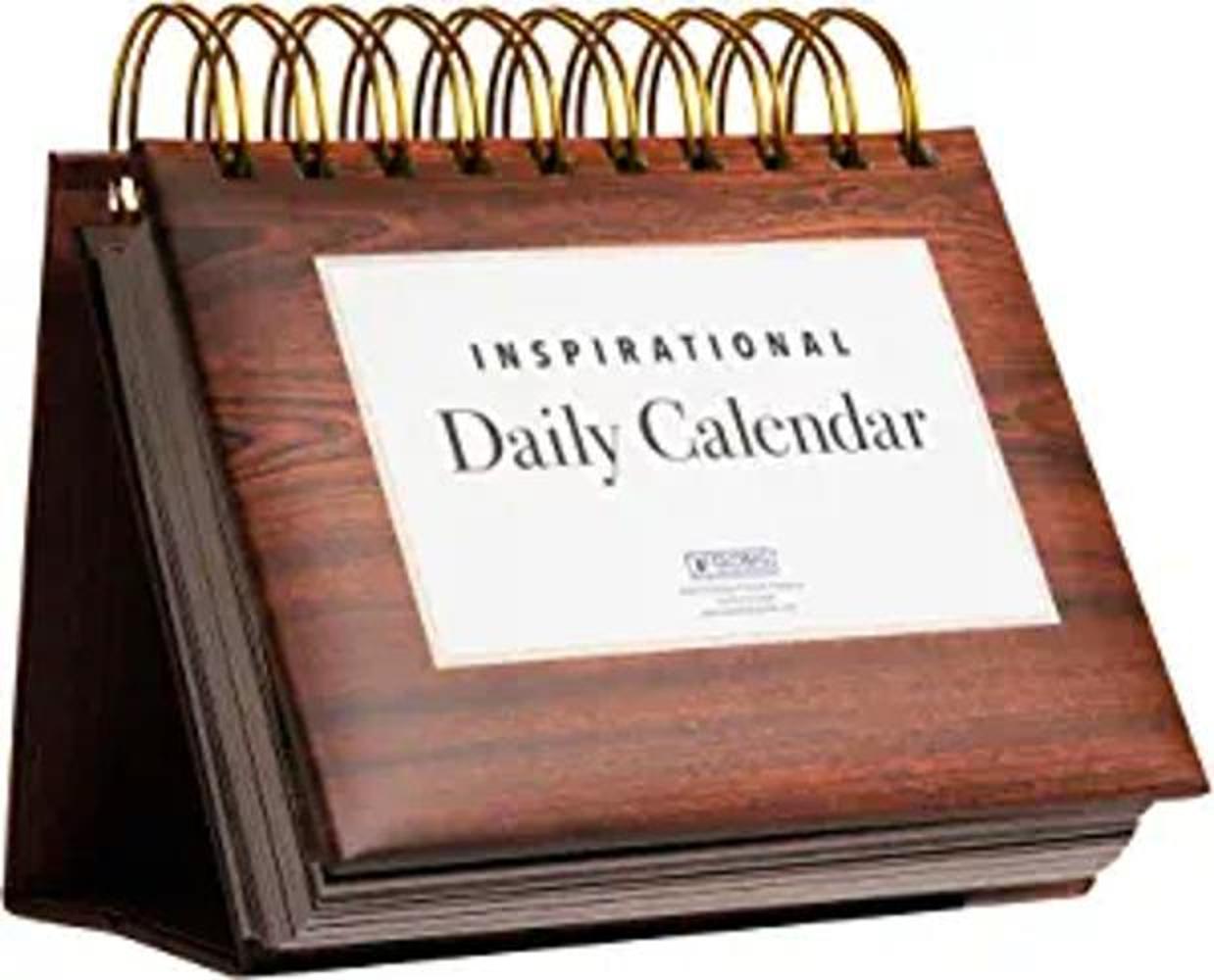 Calendario diario motivacional e inspirador diario