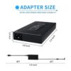 VHBW Adaptador de corriente HP de 120 W cargador de_3