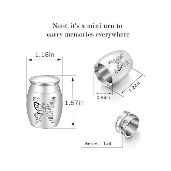 Urna pequeña de recuerdo de 1.57 pulgadas para cenizas_2