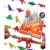 UpBrands Juego de 48 dinosaurios elásticos de 2 12_1