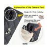 UnnFiko Funda tipo cartera compatible con iPhone 13 Pro_5