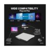 Unidad externa de CDDVD para laptop USB 3.0 ultra_3