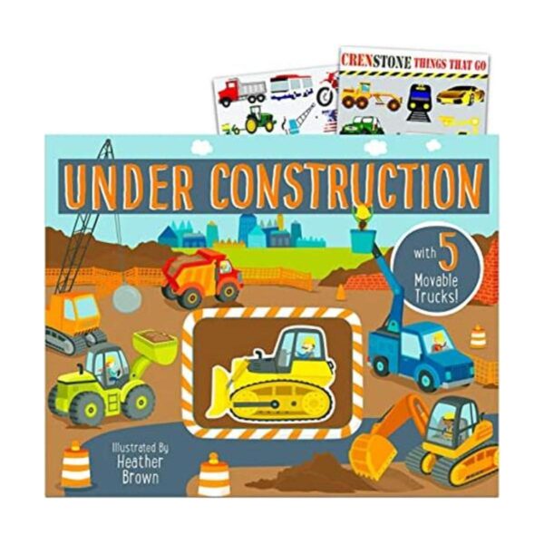Under Construction Libro para niños pequeños Libro de_1