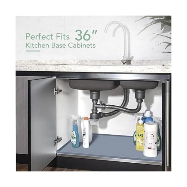 Under Sink Mat Under Sink Mats for Kitchen Waterproof_6