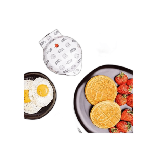 Uncanny Brands Death Star Mini wafflera Electrodoméstico_1