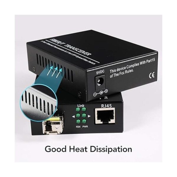 Un par de 1.25Gs Bidi Gigabit monomodo Fibra Ethernet_6
