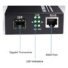 Un par de 1.25Gs Bidi Gigabit monomodo Fibra Ethernet_3