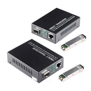 Un par de 1.25Gs Bidi Gigabit monomodo Fibra Ethernet_1