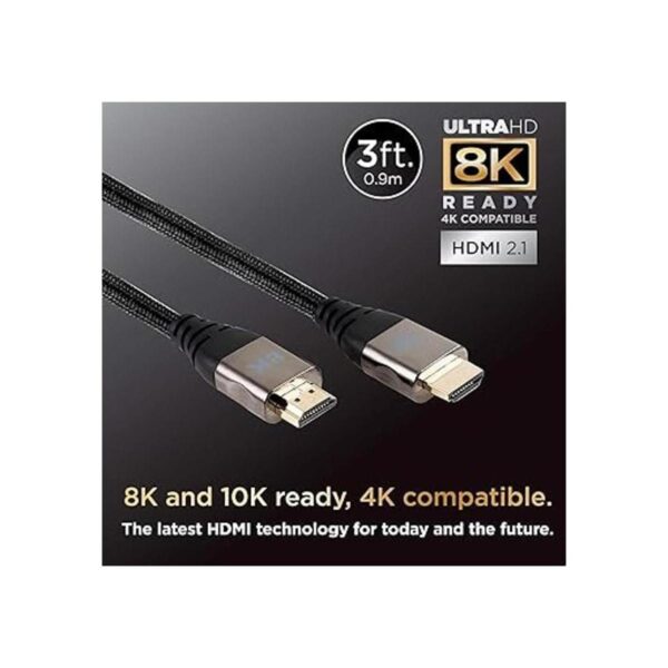 UltraPro Cable HDMI 2.1 de 8 K 3 pies de alta velocidad_2