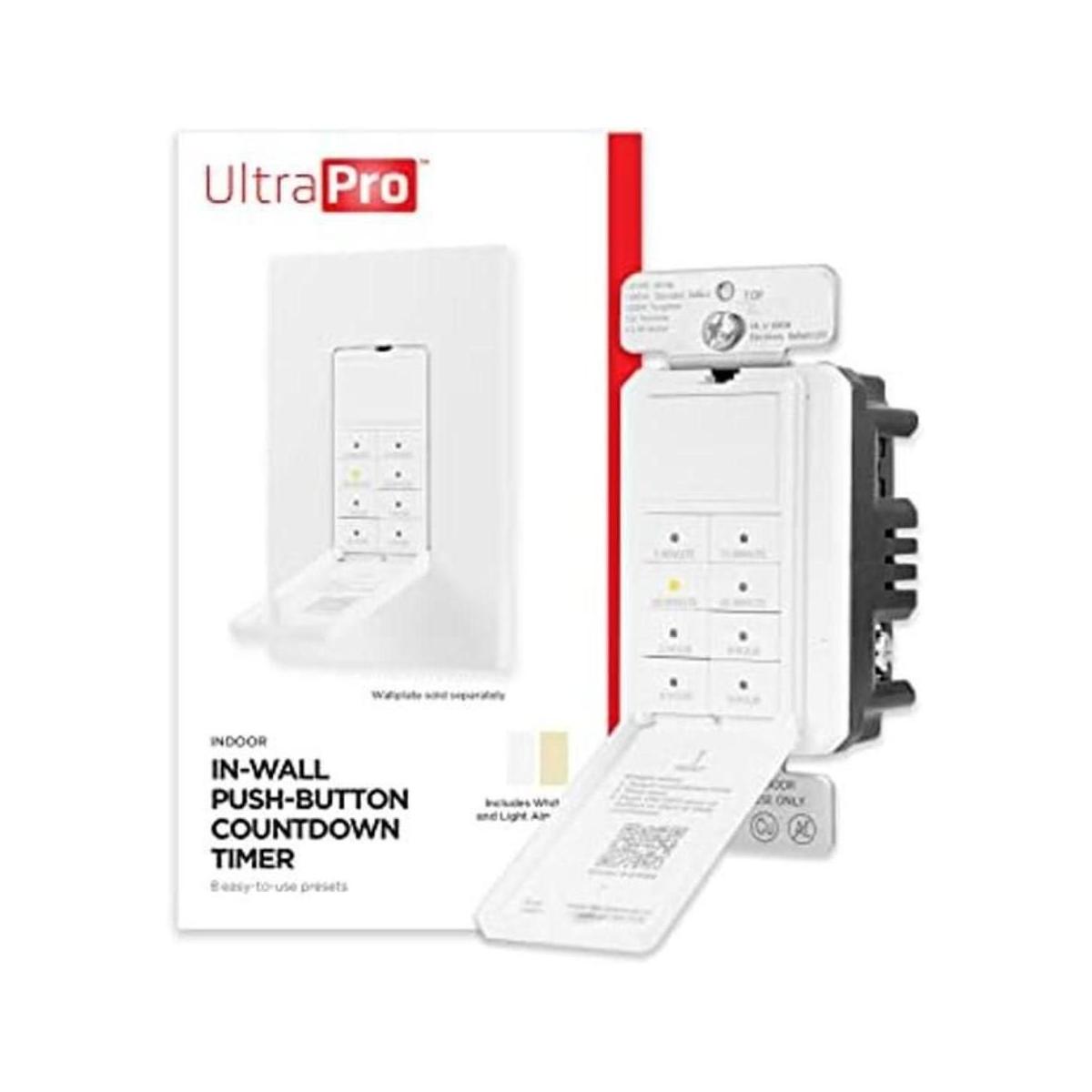 UltraPro Temporizador de pared 8 ajustes preestablecidos