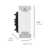 UltraPro Temporizador de pared 8 ajustes preestablecidos