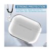 USTIYA Funda protectora transparente para AirPods Pro