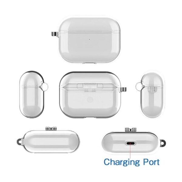 USTIYA Funda protectora transparente para AirPods Pro