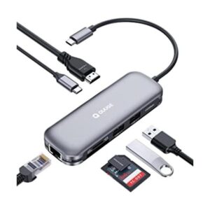 USB C Hub Multiport Adapter with 8K30Hz 4K120Hz HDMI_1