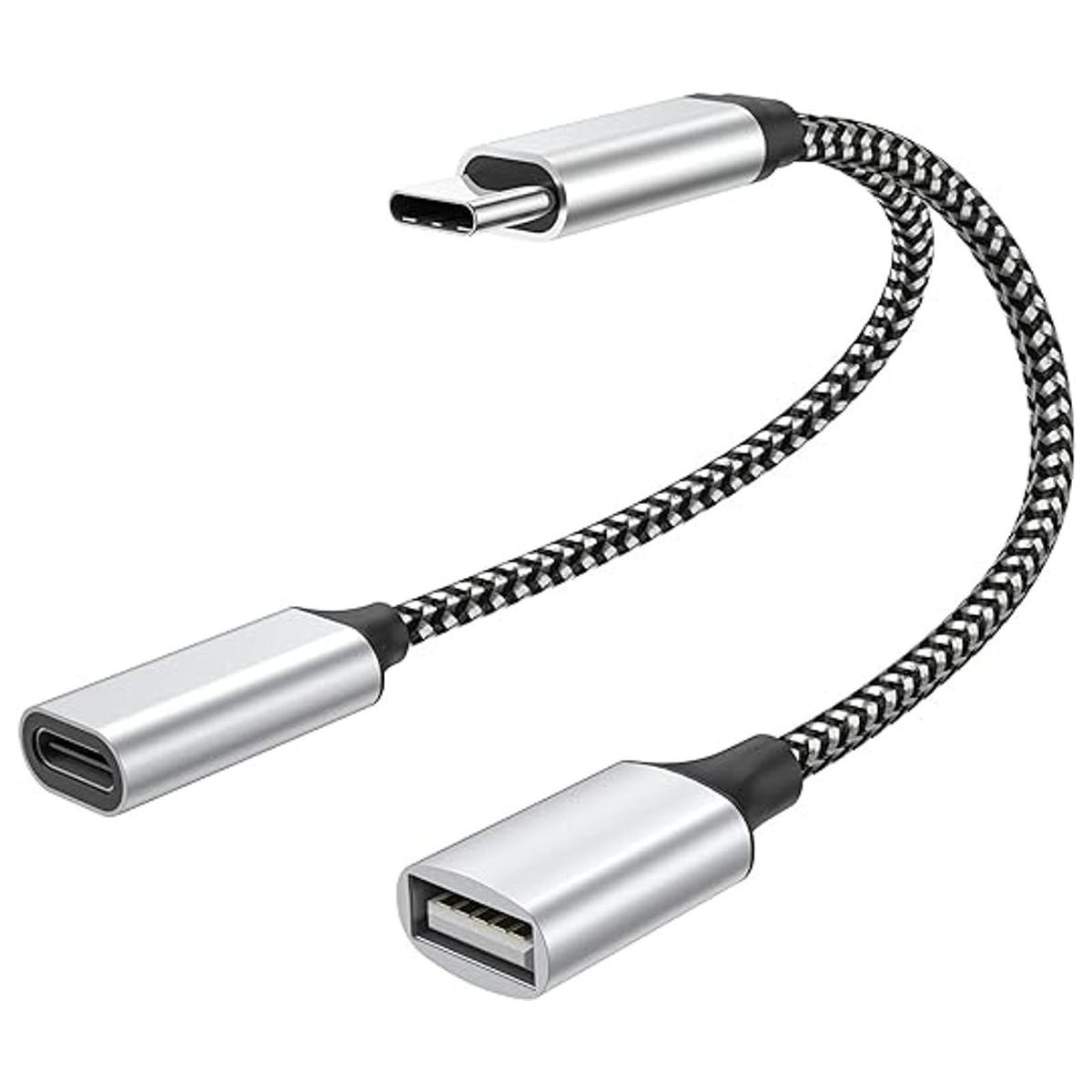 USB C OTG adaptador de teléfono USB C 2.0 con adaptador