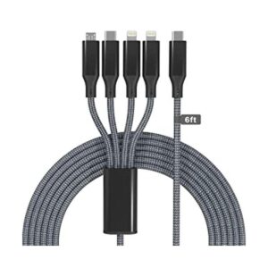 USB C a Multi 4 en 1 cable de carga largo USB con conector_1